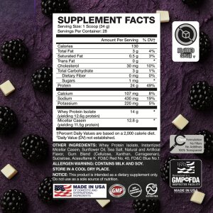 50/50 Formula-X-Protein Blackberry Cheesecake