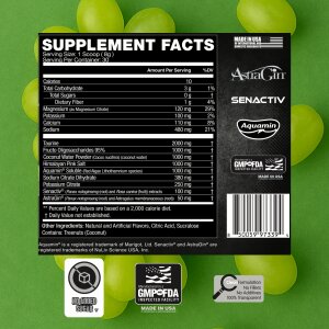 Apollon Nutrition - Hydration & Recovery V2 - Premium Electrolyte Formula White Grape