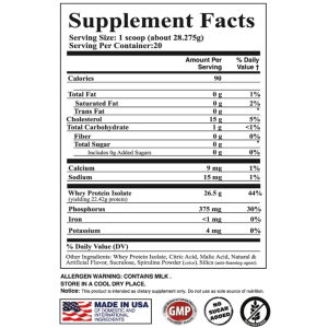 Clear Whey Protein Isolat - 20 serv.