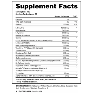 TimeCop - Bareknuckle vs Overtime Nootropic Pre-Workout