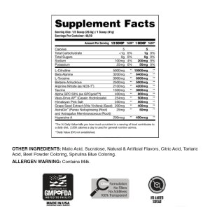 Bare Knuckle - Non-Stimulant Nitrate Infused Pre-Workout V6