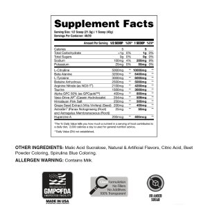 Bare Knuckle - Non-Stimulant Nitrate Infused Pre-Workout V6