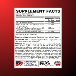 LIVER LOVER V2 - Daily liver support & protection -...