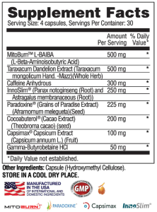 Apollon Nutrition - Chaos - Hardcore Fat Burner